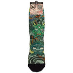 Kimen Chirashi - Three Tides Tattoo Irezumi Socks