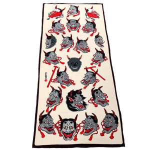 Ichibay Hannya - Three Tides Tattoo Irezumi Bath Towel